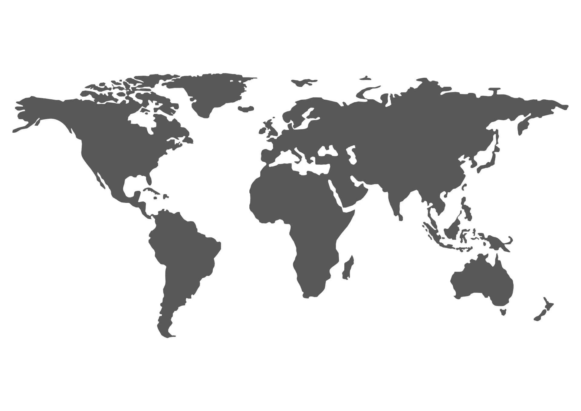 A world map representing ARISE's global reach